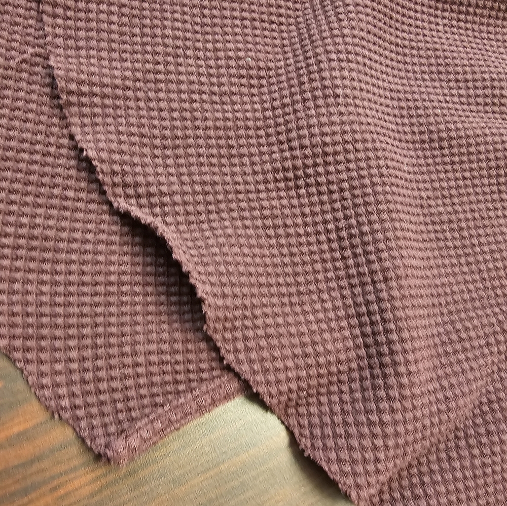 Free People Three-Quarter Sleeve Top Burgundy Color Size M - Picture 10 of 11